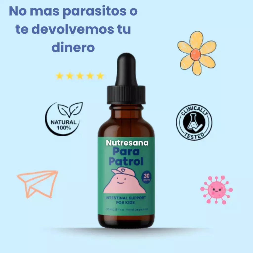 Nutresana | Gotas Antiparasitarias 100% Naturales