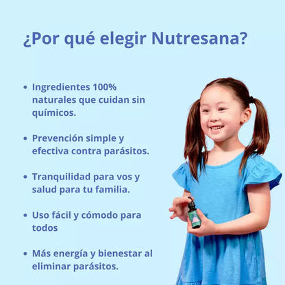 Nutresana | Gotas Antiparasitarias 100% Naturales